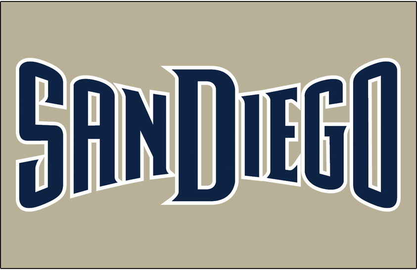 San Diego Padres 2004-2010 Jersey Logo iron on transfers for T-shirts